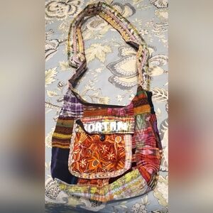 Colorful Patchwork Shoulder Bag